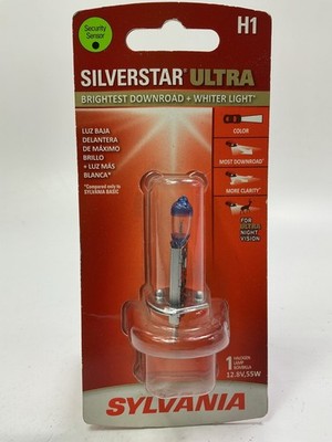 Sylvania H1SUBP Silverstar Ultra Headlight Headlamp Light Bulb #H1