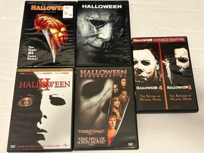 Halloween 5 DVD Collection John Carpenter Michael Myers Jamie Lee Curtis