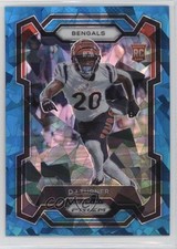 2023 Panini Prizm Rookies Blue Ice Prizm 40/99 DJ Turner #319 15ej