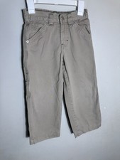 Y2K High Sierra Kids Boys Carpenter Khaki Pants Size 5 Cotton