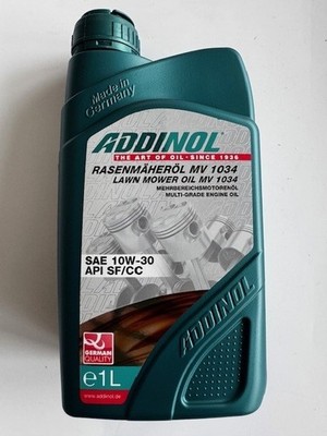 ADDINOL RASENMÄHERÖL MV 1034 SAE 10W-30 1 Liter (6,55   pro 1 l)