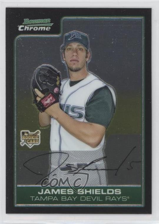 2006 Bowman Draft Chrome James Shields #BDP54 Rookie RC 0i6
