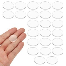24 Pack Biconvex Lens, 20.6mm Dia. 106mm Focal Length Optical Lenses