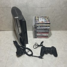 PlayStation 3 PS3 Console Bundle - Dualshock 3 Controller - 14 Games - Tested