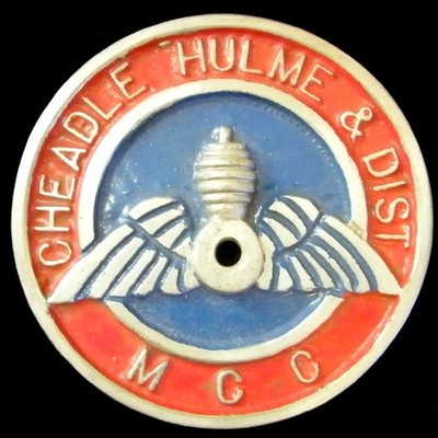 Cheadle Hulme & District Motor Cycle Club Auto Abzeichen (2668)