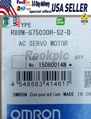 Omron R88M-G75030H-S2-D Servo Motor 1PC New Fast Shipping #  US Free TAX