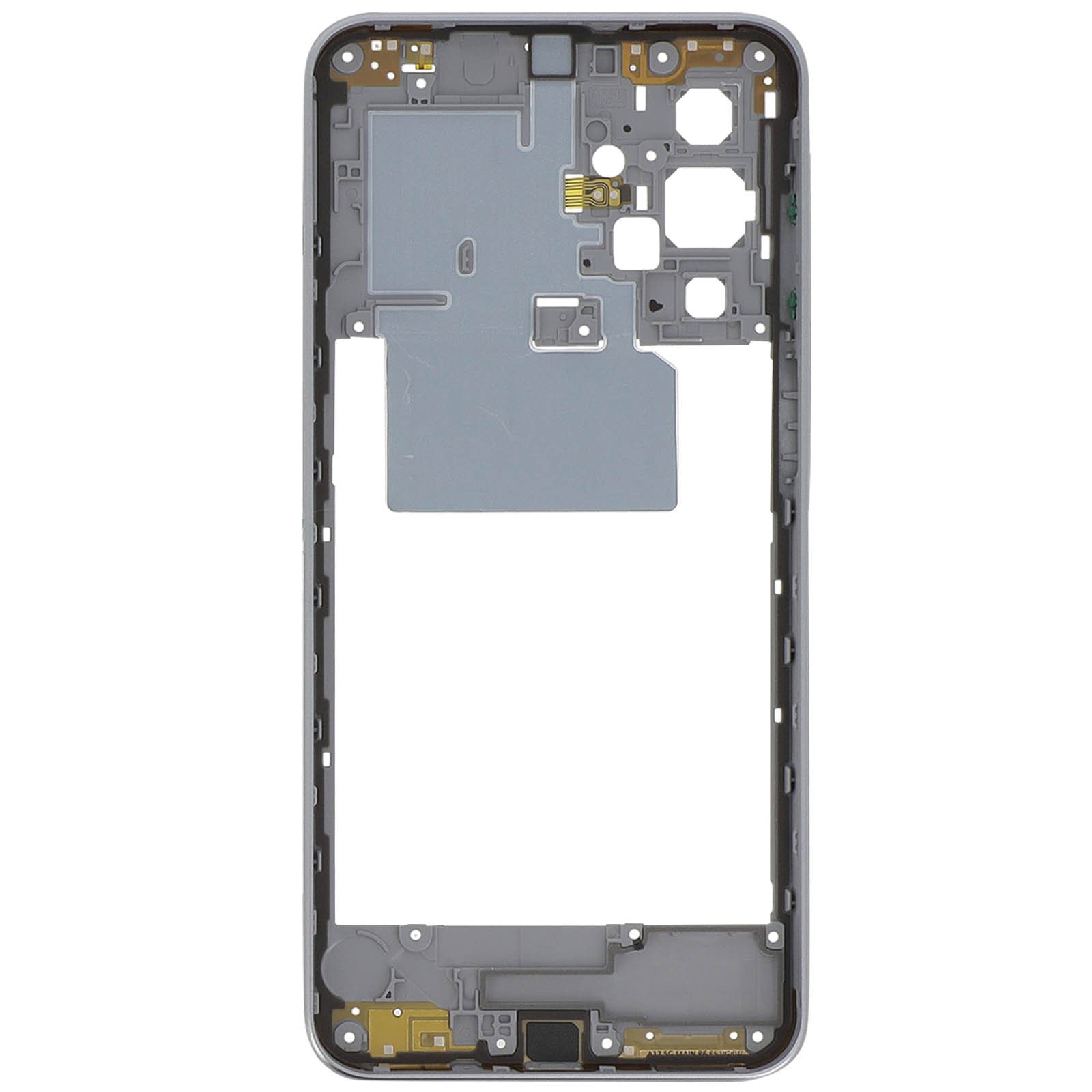 Châssis central pour Galaxy A17 4G pièce structure durable gris