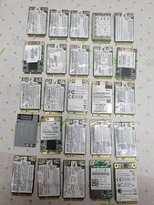 LOT OF 25 GENUINE ASSORTED Laptop WiFi Wireless Card HP DELL LENOVO MAC  MORE