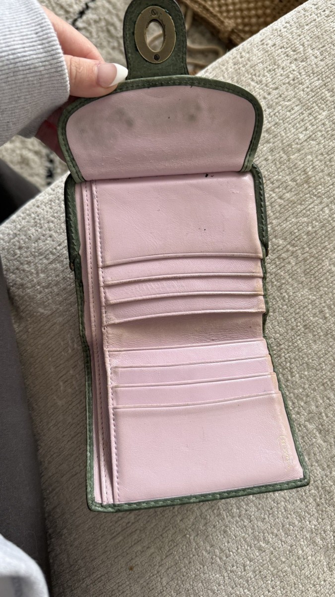 Y2K Coach 65th Anniversary Edition Legacy Gigi green leather