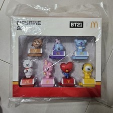 BTS BT12 McDonald s Figurine Full Set Limited Edition Collaboration Brand New
