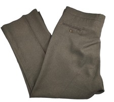 Vintage Sansabelt Mens Slacks 41x28 Brown Retro 70s Jaymar Dress Pants