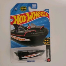 New 2026 Hot Wheels 1966 Bat Boat Batman Classic TV Series Black 107