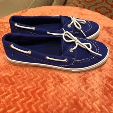 Top Moda Women's Boat Shoes Blue Size 6.5