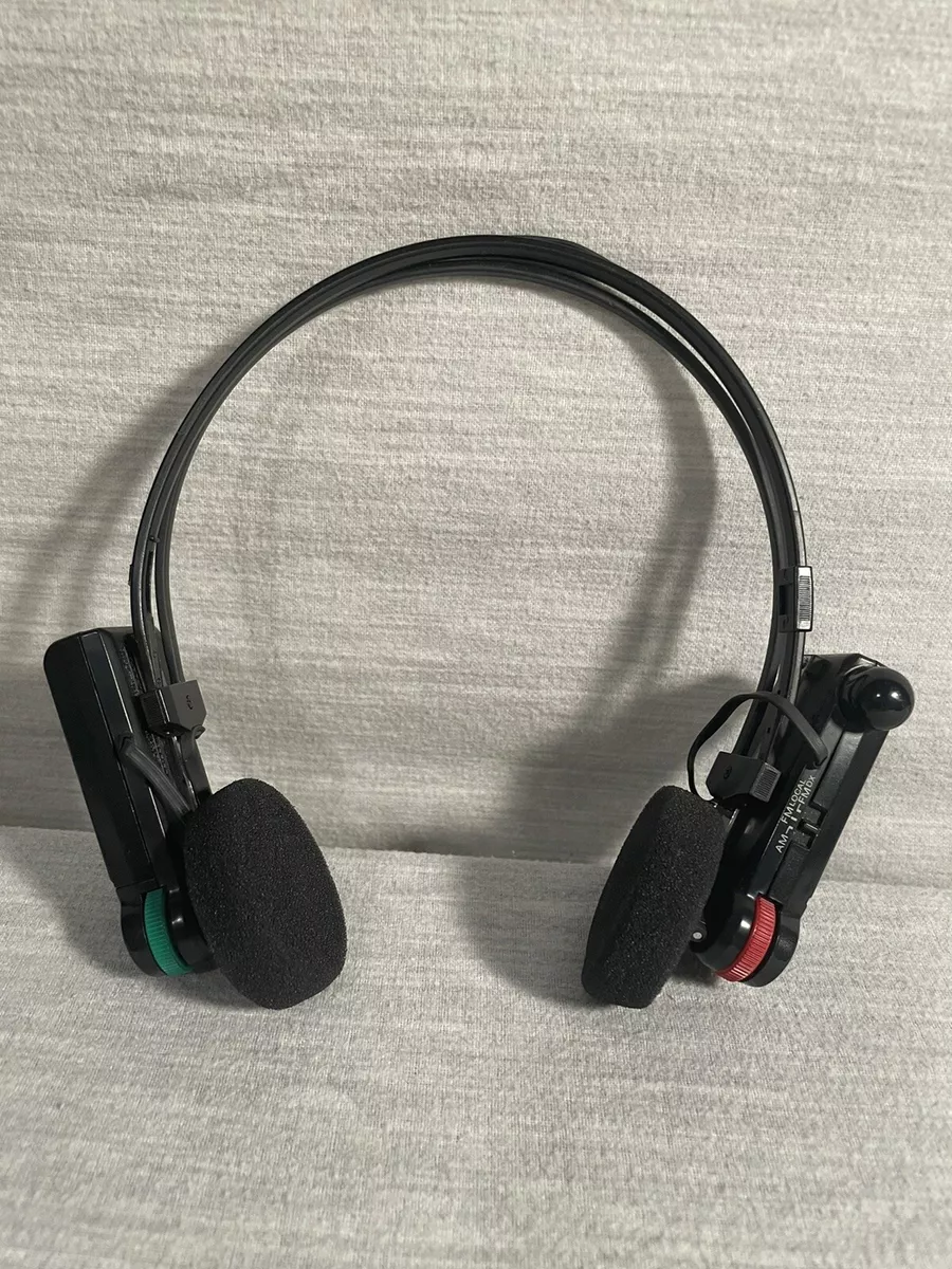 Sony SRF R7 Walkman Vintage FM AM Stereo Headphones Tested Works