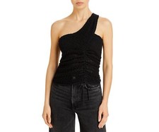 Iro Dells 289017 Women One Shoulder Mesh Top ...