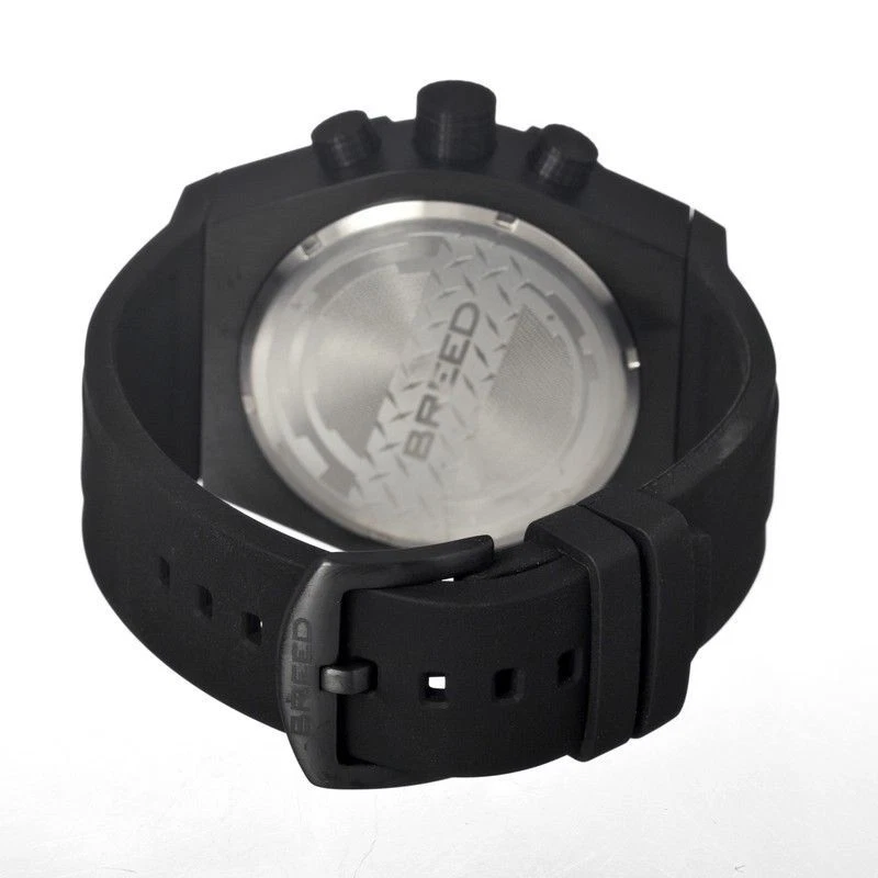 Breed Titan Men's Stainless steel Watch Chronograph black New - image 2 of 3