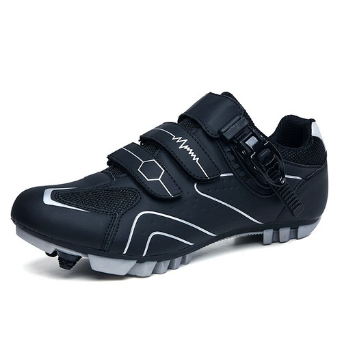 MTB Shoes Self-Locking Mountain Cycling Shoes Men Athletic Bike Bicycle Sneakers - Picture 4 of 20