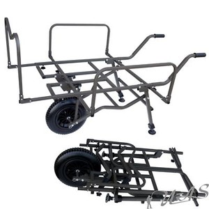 Luxus Karpfen Set Transport Trolley XXL Carp Barrow Angelkarre /& 3 Taschen Sha