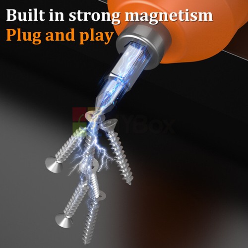 Cordless Screwdriver Set Electric Screwdriver USB Rechargeable Power Power Tool - Picture 9 of 24
