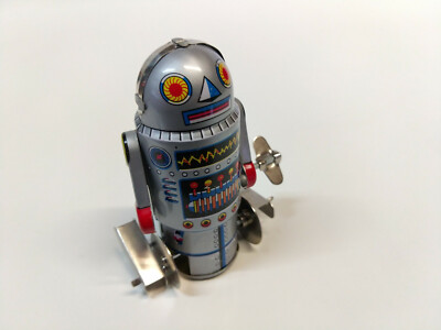 Robot Mécanique Schylling Electra – Série Collector, Tôle, à Clé, état Correct