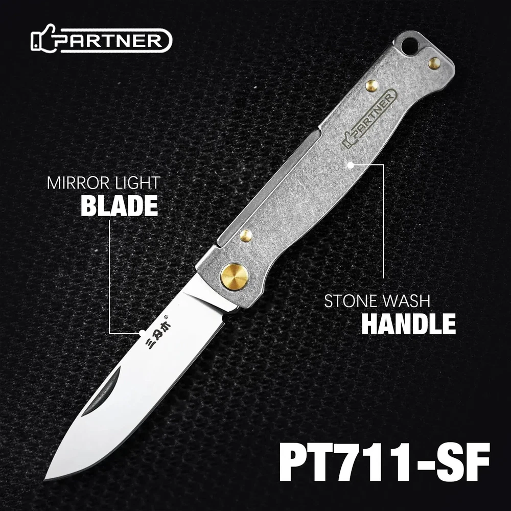 Multi-tool Folding Knife with Scissors for Hunting Camping Survival Tactical 12C27 Steel