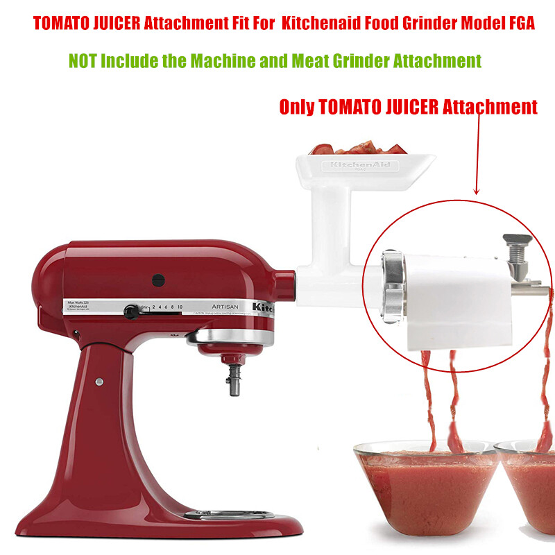 Tomato Juicer Fruit & Vegetable Strainer Attachment For Kitchenaid Food