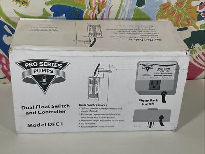 Glentronics PHCC Pro Series DFC1 Dual Float Automatic Float Switch & Controller