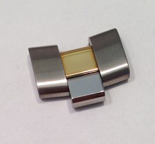 Tag Heuer 2000 Mens Gold SS Exclusive Link WN1153 FAD001 BD0341 17MM Auth