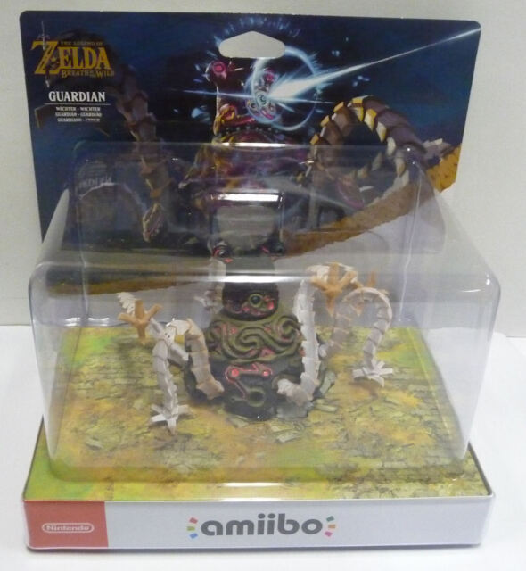 Nintendo Amiibo Guardian Zelda Breath Of The Wild Wiiu Switch For Sale Online