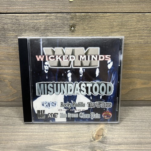1999 Wicked Minds Misundastood CD Latin Chicano Rap Def Boy Records WM ...