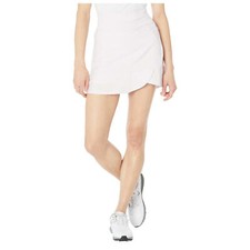 Adidas Women  s Aeroready Frill Sport Skort Almost Pink X-Large