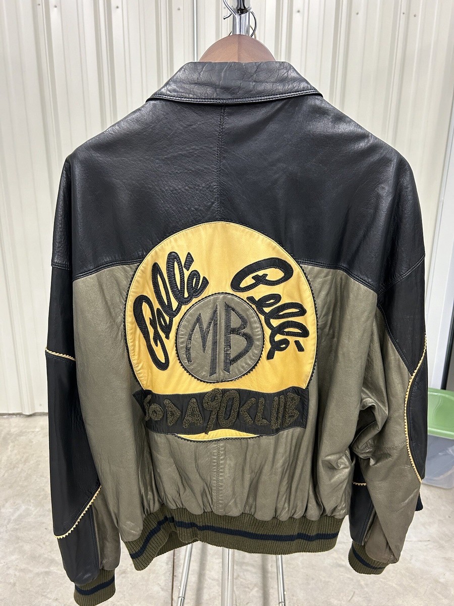 Vintage Marc Buchanan Pelle Pelle Soda Club Leather Jacket Vintage Marc Buchanan Pelle Pelle Soda Club Leather Jacket