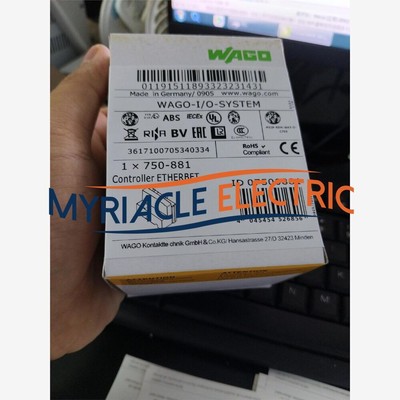 New WAGO 750-881 750-881 Ethernet Controller PLC Module In Box 750-881