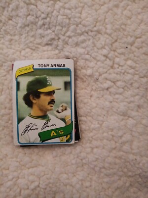 M17d3 Topps no 391 Tony armas 