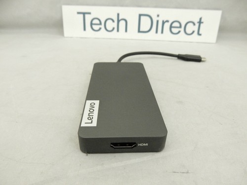 Lenovo USB-C 7-in-1 Hub, with USB-C Laptop Charging Port GX90T77924 Card Reader - Picture 4 of 7
