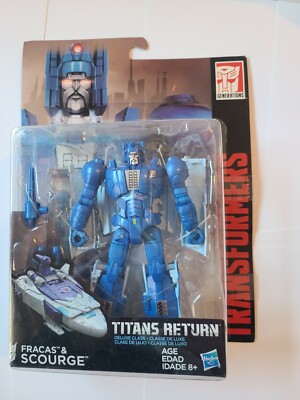 Transformers Titans Return SCOURGE & Fracas Action Figure 