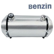 Universal 12x26 12.5 Gallon 14 Npt Spun Aluminum Gas Tank Fuel Tank Wgauge