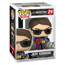 Officially Licensed Funko Nascar Jeff Gordon holding Mini Car Pop! Vinyl Figure
