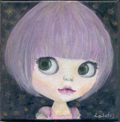 painting of doll
