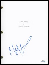 M. Night Shyamalan "Labor of Love" AUTOGRAPH Signed Full Script Screenplay ACOA