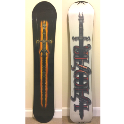 🚨FREE SHIPPING USA 48🚀 LAMAR BLAZER 151cm SWORD Snowboard Rare