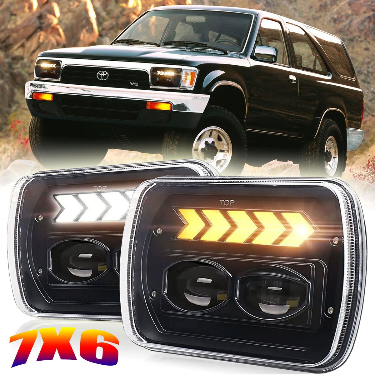 For Toyota Pickup 1982-1995 Truck 4Runner 7x6