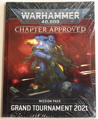 Warhammer 40K Chapter Approved Mission Pack Grand Tournament 2021 New Sealed