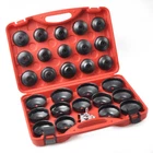 30Pcs Oil Filter Cap Wrench Cup Socket Tool Set For Mercedes/BMW/VW/Audi/Volvo