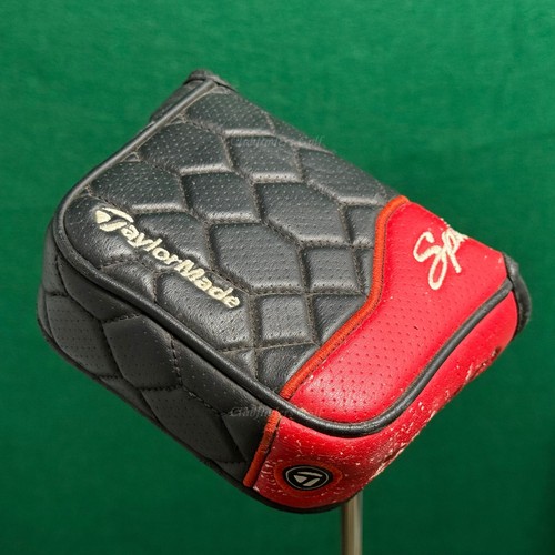 TaylorMade Spider Limited Red Itsy Bitsy 35" Double-Bend Putter Golf Club w/ HC - Picture 6 of 6