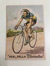 RARA CARTOLINA "MECCANICA" del 1949 XXXII GIRO D'ITALIA - SQUADRA VISCONTEA