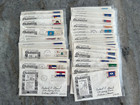 set 50US FDC FIRST DAY COVERS  STATE FLAGS 1976  postal used from state capitals — photo 2