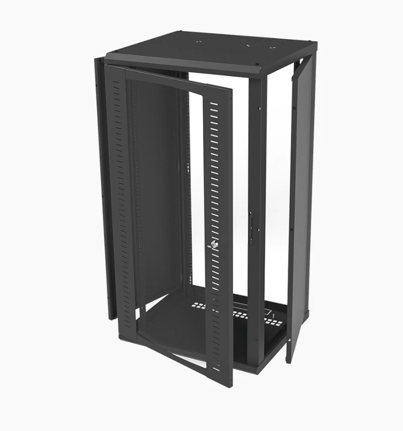 19" 24U Rack Wall Mounted, Single Section Enclosure Network Server Rack Cabinet - Image 2 of 4