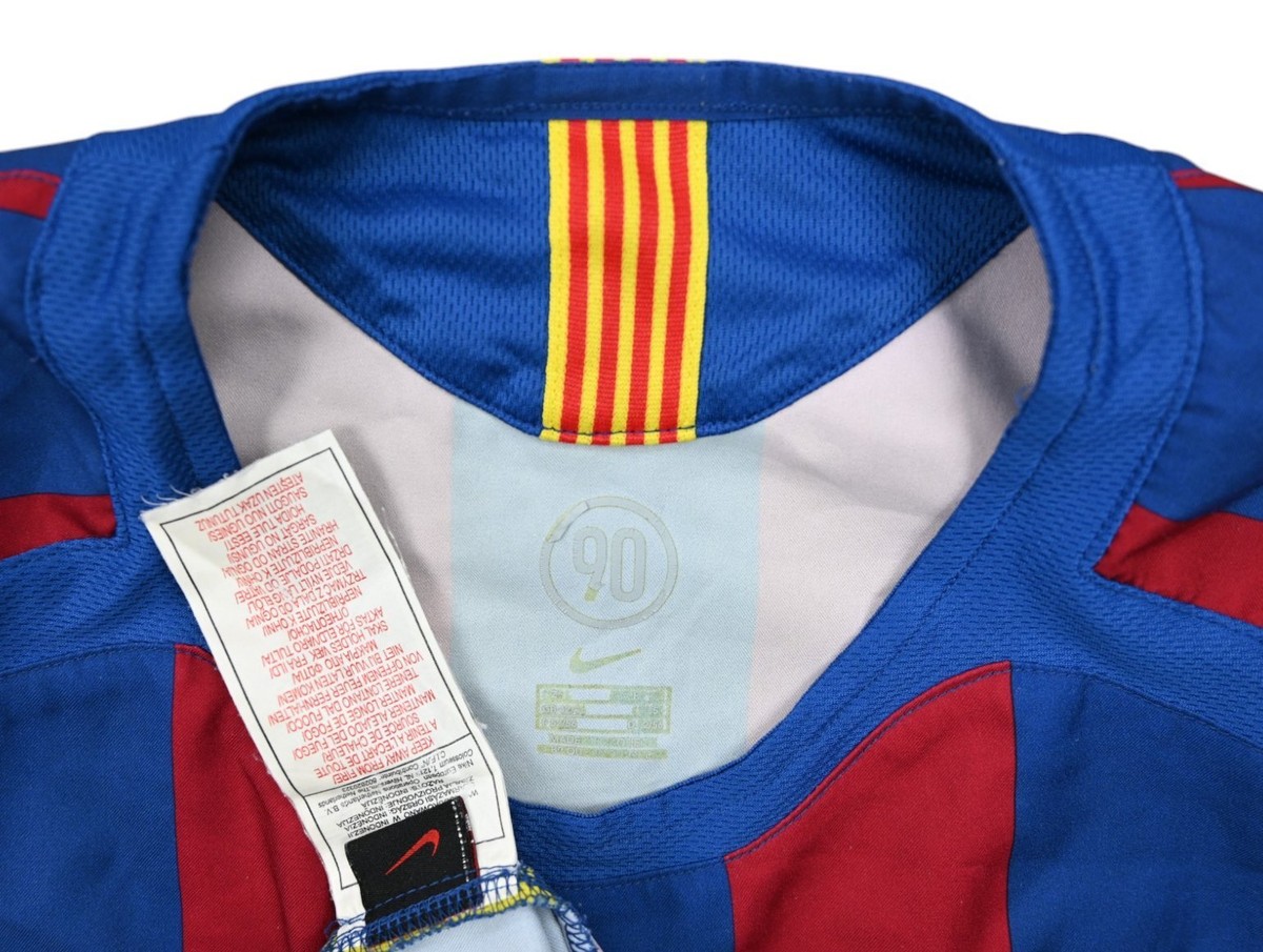 Nike 2005-06 FC BARCELONA SHIRT TRIKOT L | eBay
