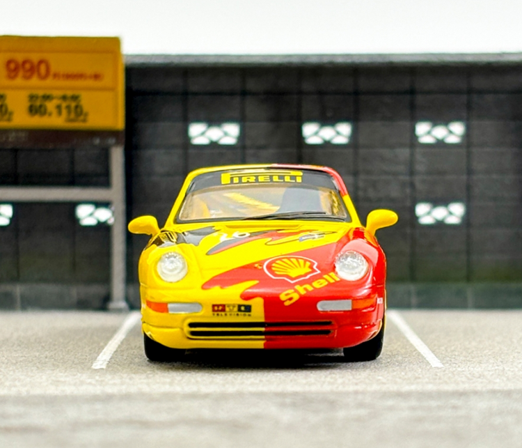 TINY X Sparky 1/64 Scale SHELL Porsche 993 #26 Carrera Cup 1993